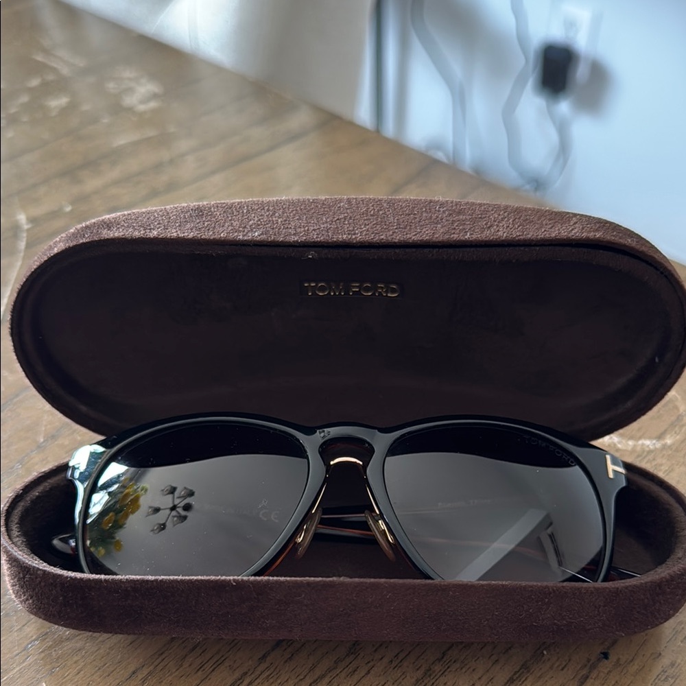 Tom Ford Black Sunglasses with Case